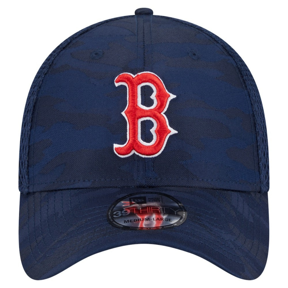 Boston Red Sox New Era Subtle Camo 39THIRTY Flex Hat - Navy - New Era Discount