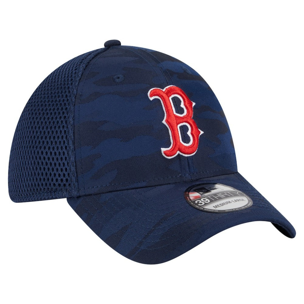 Boston Red Sox New Era Subtle Camo 39THIRTY Flex Hat - Navy - New Era Discount