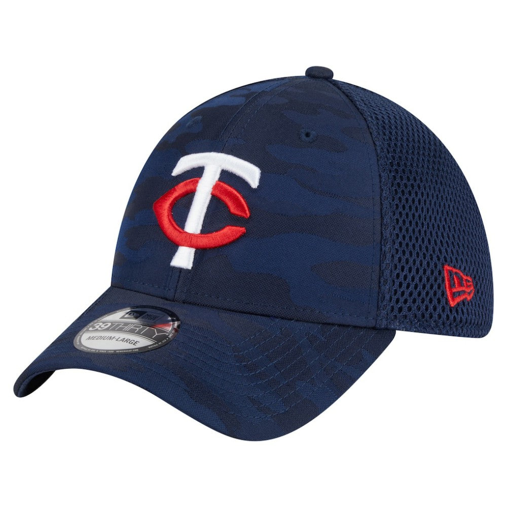 Minnesota Twins New Era Subtle Camo 39THIRTY Flex Hat - Navy - New Era Online