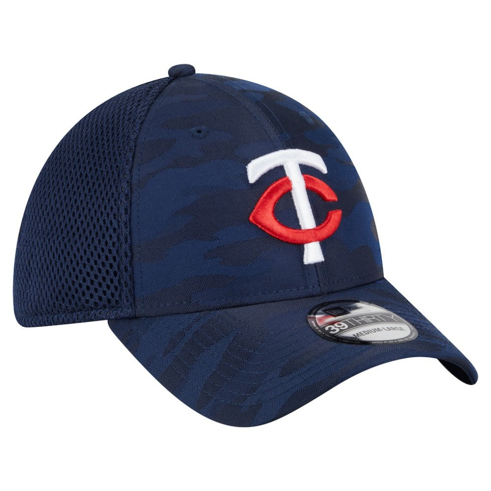 Minnesota Twins New Era Subtle Camo 39THIRTY Flex Hat - Navy - New Era Online
