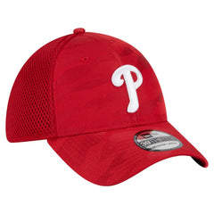 Philadelphia Phillies New Era Subtle Camo 39THIRTY Flex Hat - Red - New Era Lifestyle