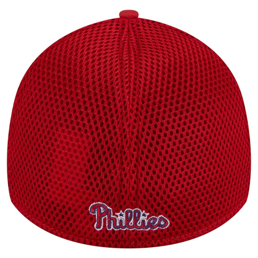 Philadelphia Phillies New Era Subtle Camo 39THIRTY Flex Hat - Red - New Era Lifestyle