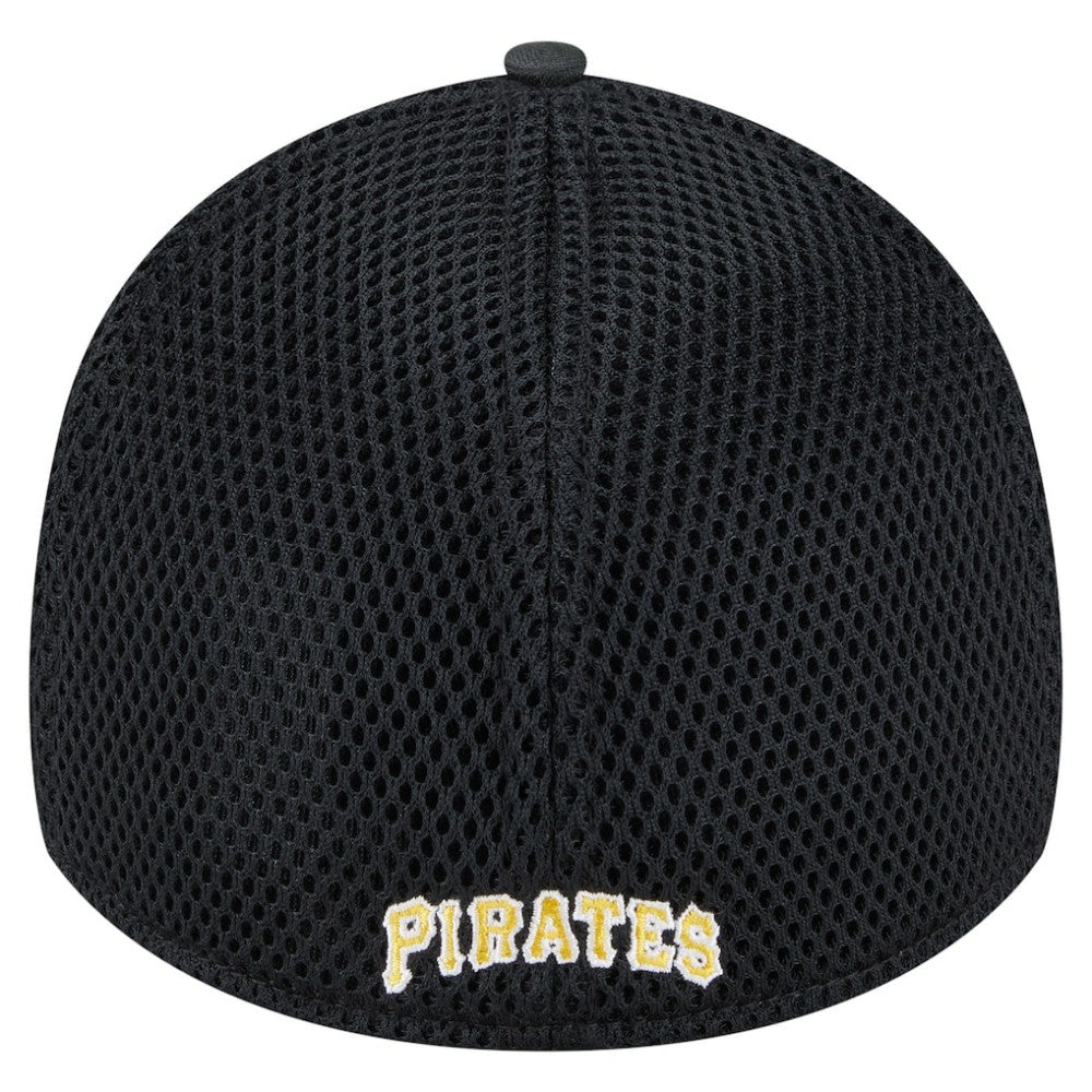 Pittsburgh Pirates New Era Subtle Camo 39THIRTY Flex Hat - Black - New Era on Sale
