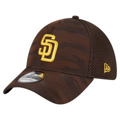 San Diego Padres New Era Subtle Camo 39THIRTY Flex Hat - Dark Brown - New Era Sale