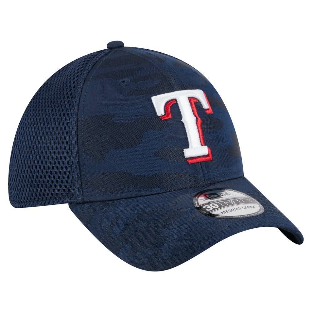 Texas Rangers New Era Subtle Camo 39THIRTY Flex Hat - Navy - New Era Online