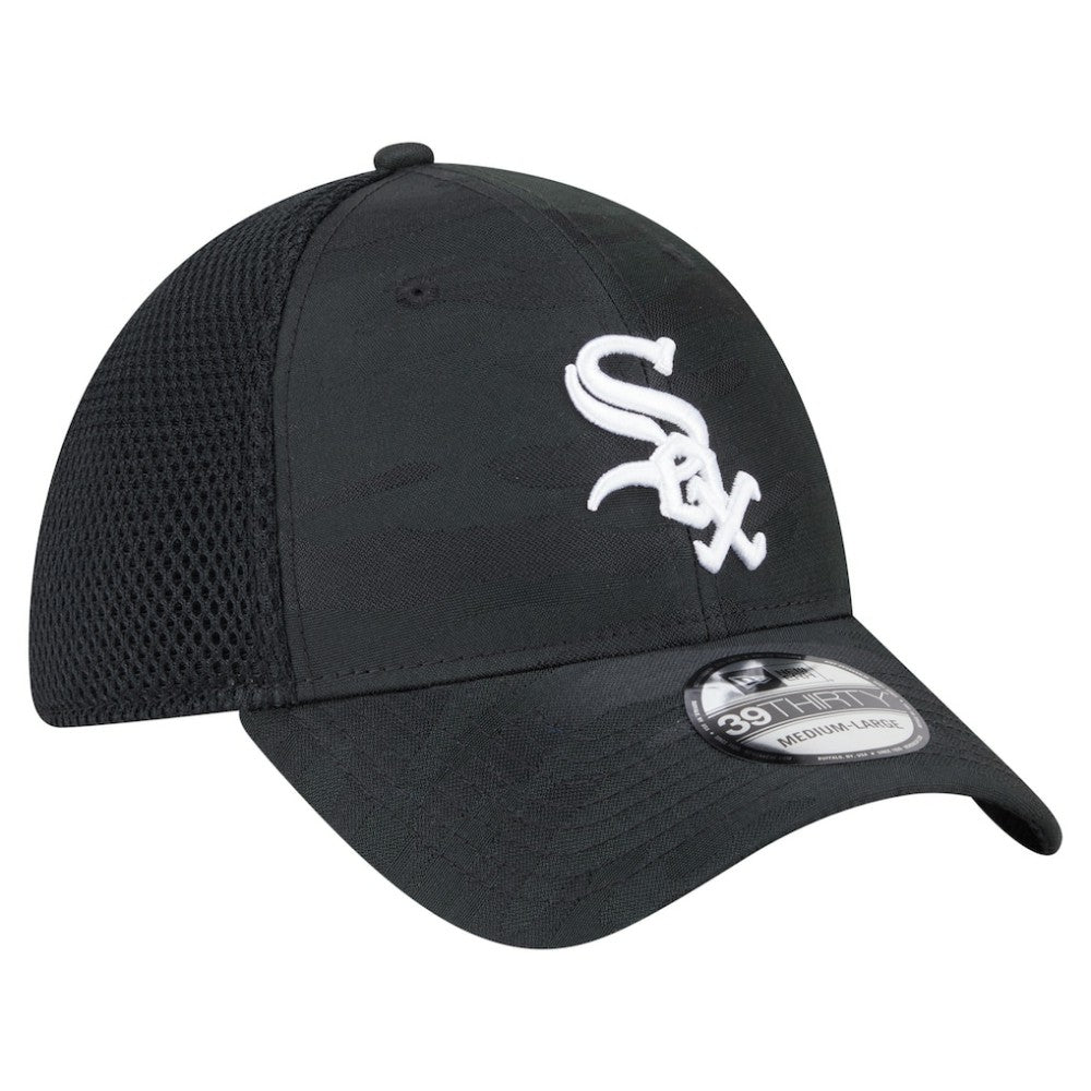 Chicago White Sox New Era Subtle Camo 39THIRTY Flex Hat - Black - New Era Sale