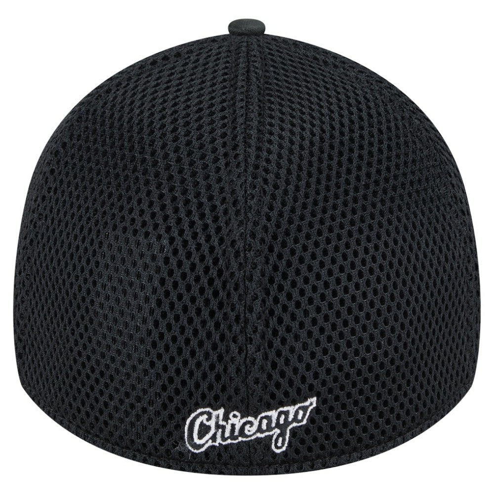 Chicago White Sox New Era Subtle Camo 39THIRTY Flex Hat - Black - New Era Sale