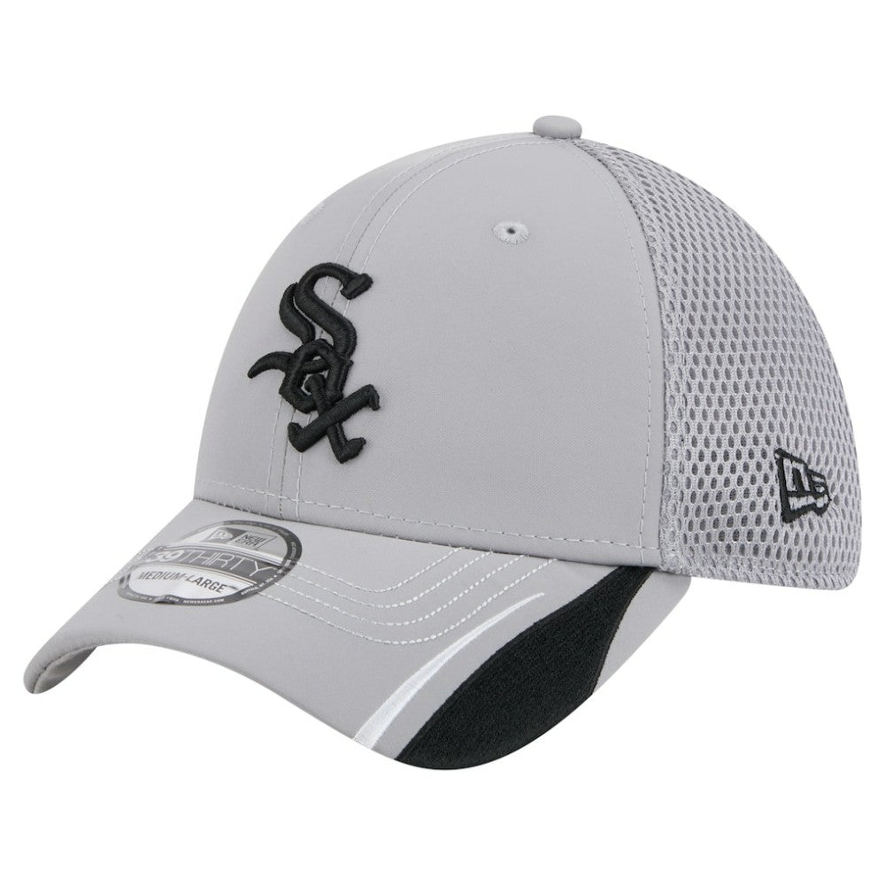 Chicago White Sox New Era Linear 39THIRTY Flex Hat - Gray - New Era Discount