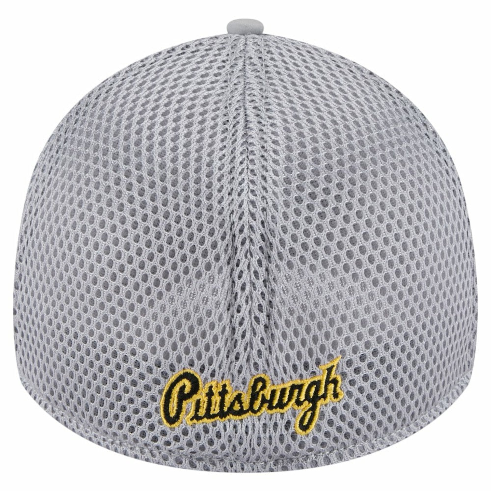 Pittsburgh Pirates New Era Linear 39THIRTY Flex Hat - Gray - New Era Online
