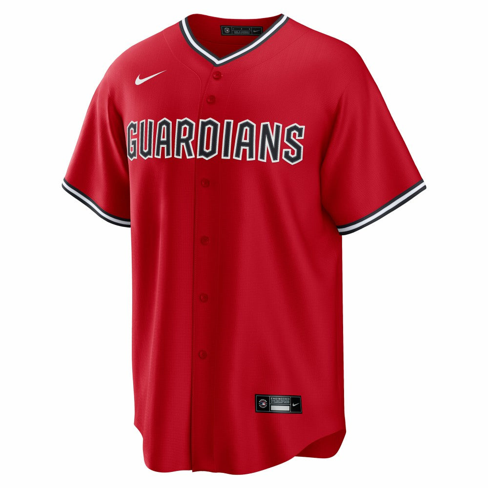 Cleveland Guardians Nike Alternate 2 Replica Jersey - Red - Nike on Sale