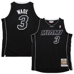 Dwyane Wade Miami Heat 2011/12 Hardwood Classics Authentic Jersey Black | Mitchell & Ness outlet