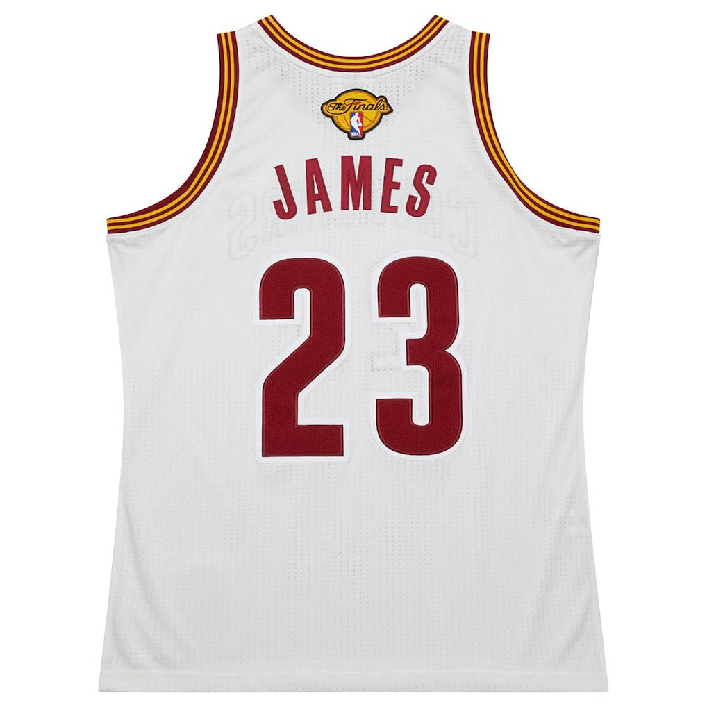 LeBron James Cleveland Cavaliers 2015/16 Hardwood Classics Authentic Jersey for sale White | Mitchell & Ness online