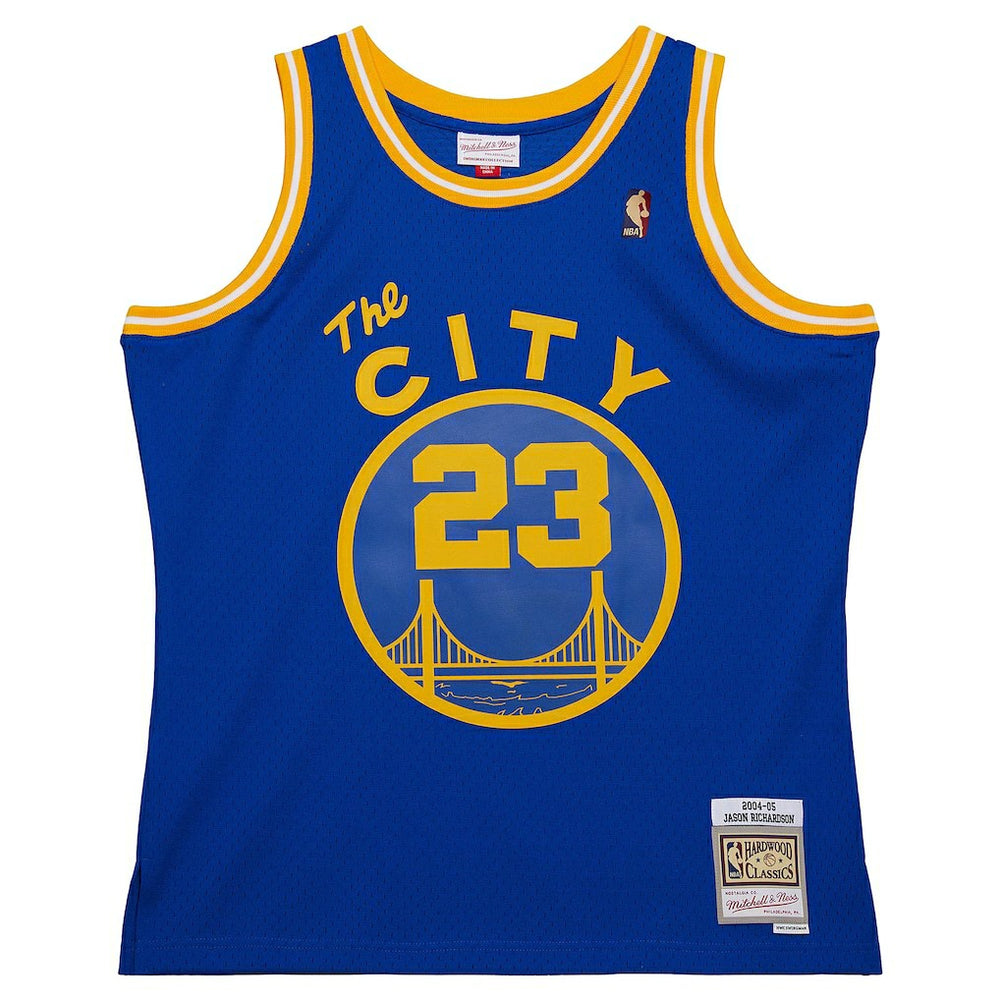 Jason Richardson Golden State Warriors 2004/05 Hardwood Classics Swingman Jersey for sale Royal | Mitchell & Ness