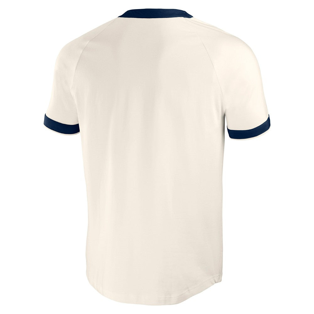 Minnesota Twins Darius Rucker Collection by Fanatics Henley Raglan T-Shirt - White - Fanatics Sale