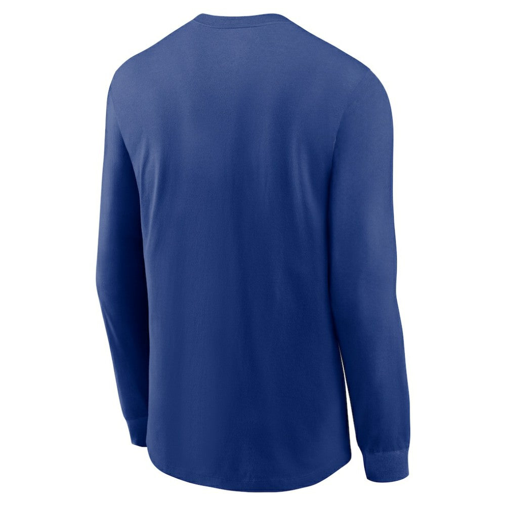 Texas Rangers Nike Local Logo Swoosh Lockup Long Sleeve T-Shirt - Royal - Nike Sale