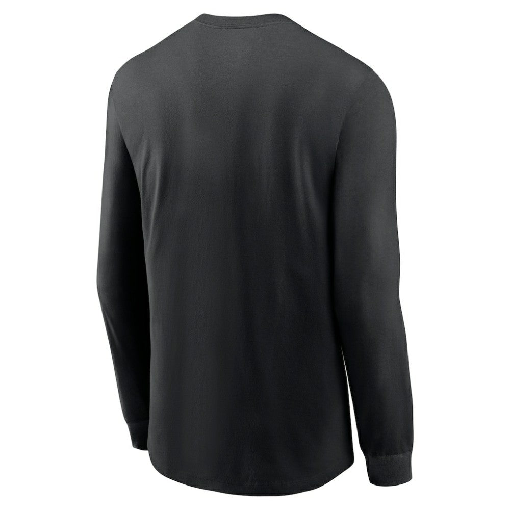 Arizona Diamondbacks Nike Local Logo Swoosh Lockup Long Sleeve T-Shirt - Black - Nike Online