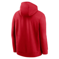Philadelphia Phillies Nike Club Stack Pullover Hoodie - Red - Nike Discount