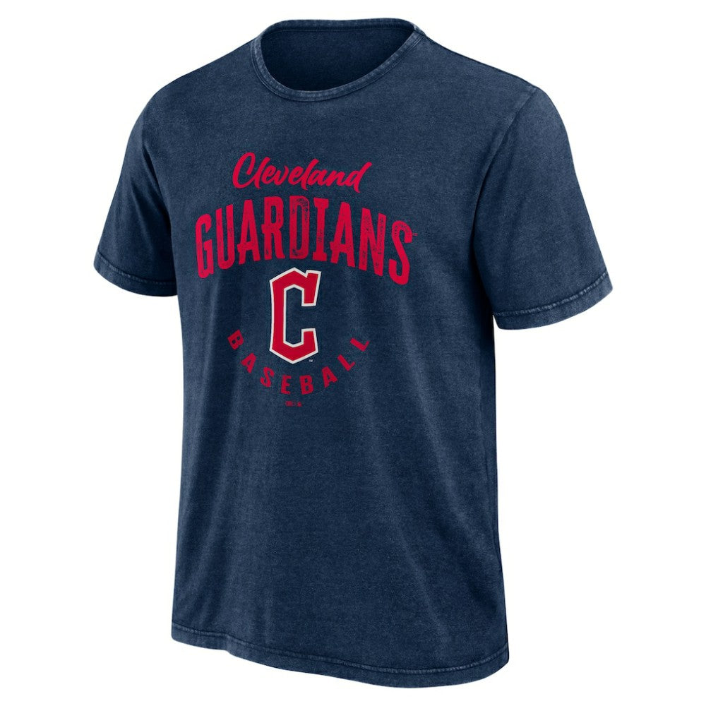 Cleveland Guardians Darius Rucker Collection by Fanatics Cooperstown Collection Washed T-Shirt - Navy - Fanatics Lifestyle