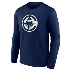 LA Clippers Primary Logo Long Sleeve T-Shirt Navy