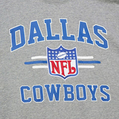 Mitchell & Ness Dallas Cowboys Vintage Logo Pullover Sweatshirt Heather Gray