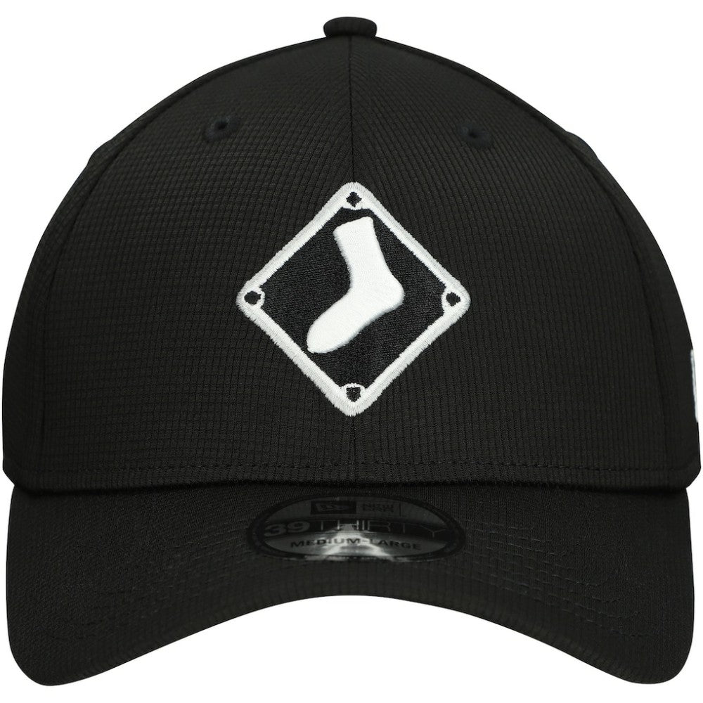 Chicago White Sox New Era 2025 Batting Practice 39THIRTY Flex Hat - Black - New Era Online