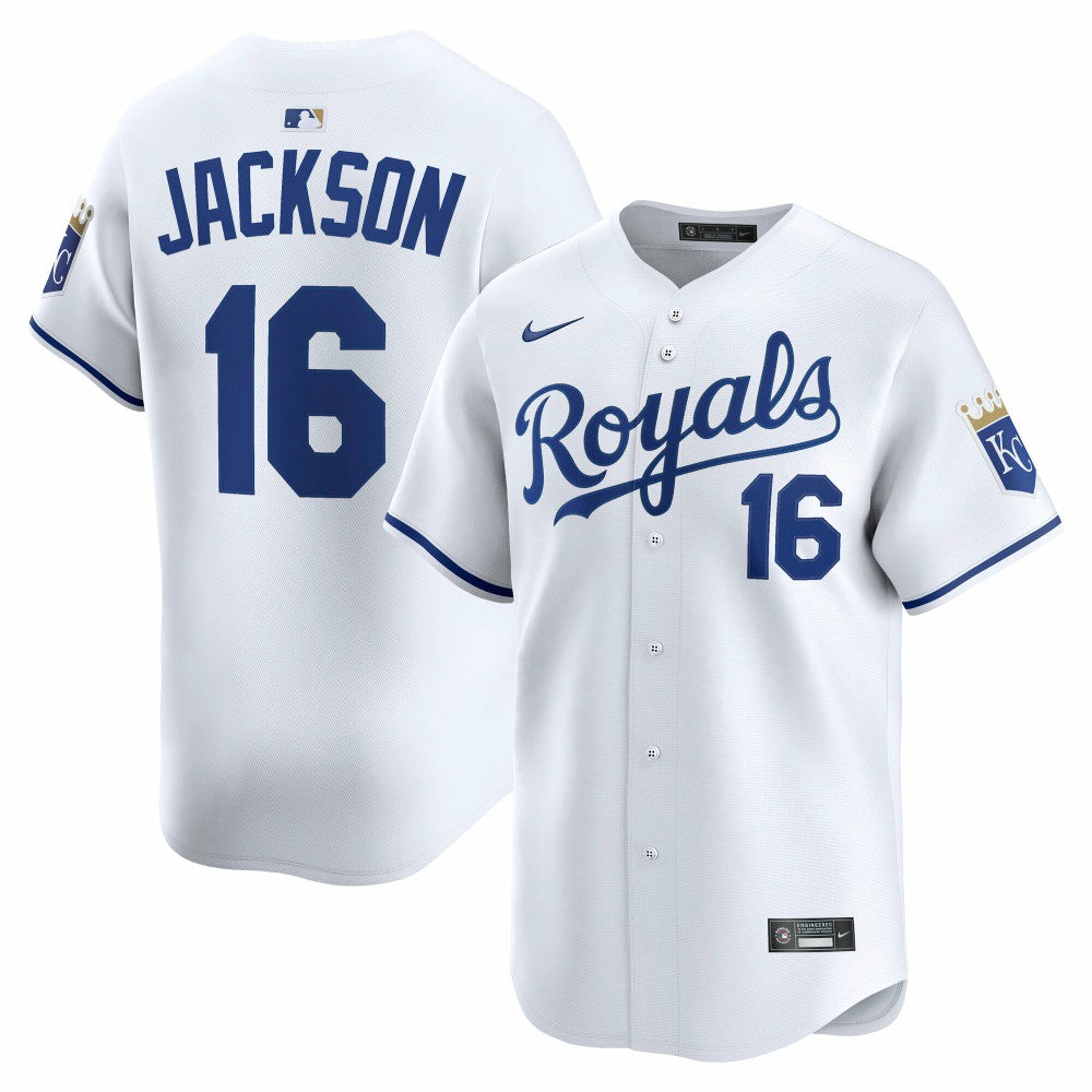 Bo Jackson Kansas City Royals Nike Home Limited Player Jersey - White - Nike on Sale