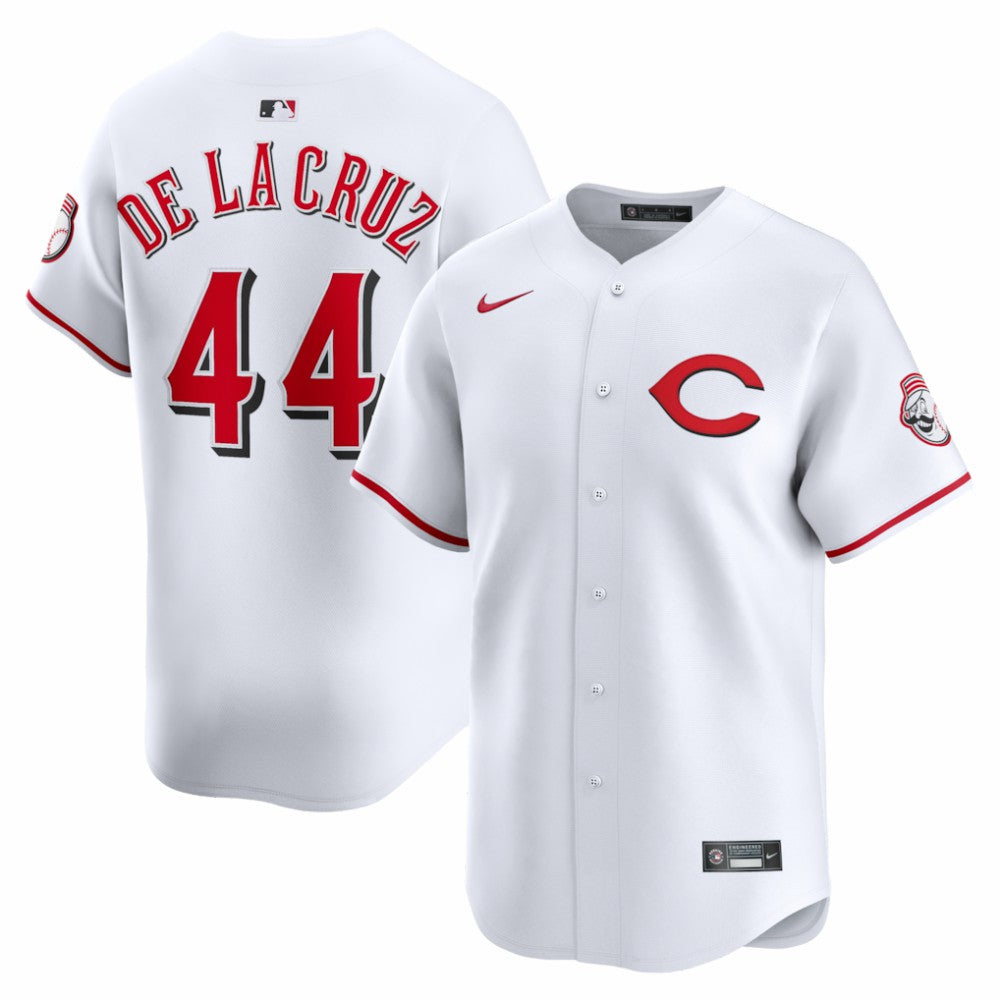 Elly De La Cruz Cincinnati Reds Nike Alternate 2 Limited Player Jersey - White - Nike on Sale