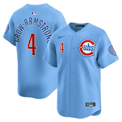 Pete Crow-Armstrong Chicago Cubs Nike Alternate Limited Player Jersey - Light Blue - Nike Lifestyle