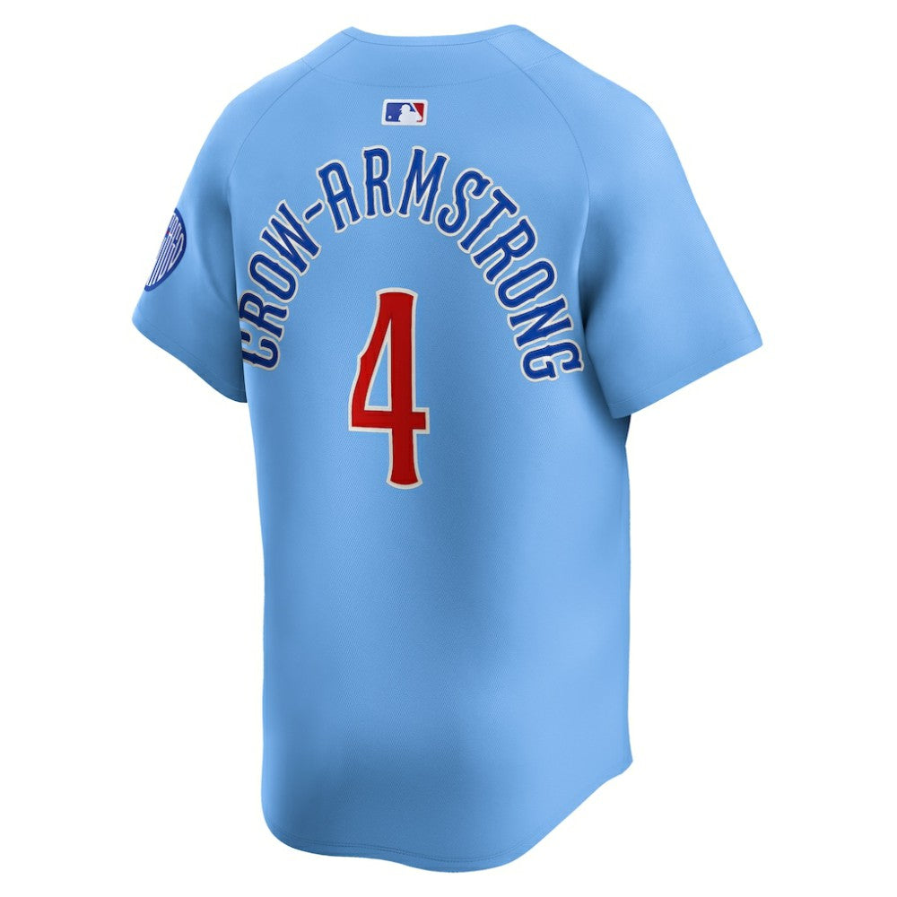 Pete Crow-Armstrong Chicago Cubs Nike Alternate Limited Player Jersey - Light Blue - Nike Lifestyle