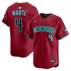 Ketel Marte Arizona Diamondbacks Nike Alternate 2 Limited Player Jersey - Red - Nike Online