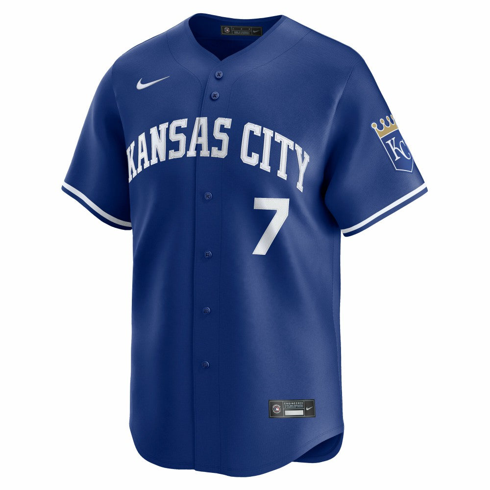 Bobby Witt Jr. Kansas City Royals Nike Alternate 2 Limited Player Jersey - Royal - Nike Lifestyle