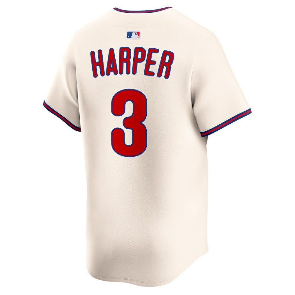 Bryce Harper Philadelphia Phillies Nike Alternate Limited Jersey - Cream - Nike Discount