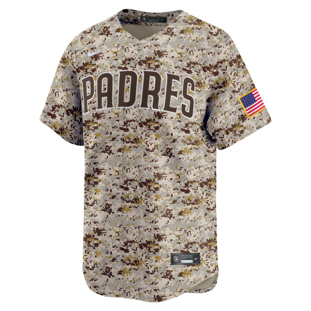 Fernando Tatis Jr. San Diego Padres Nike Alternate 2 Limited Jersey - Camo - Nike Lifestyle