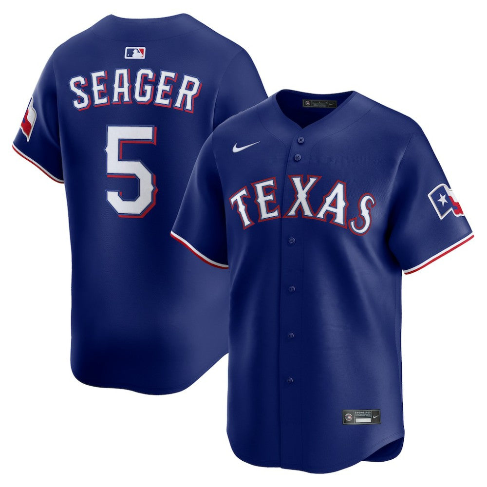 Corey Seager Texas Rangers Nike Alternate 2 Limited Jersey - Royal - Nike Lifestyle