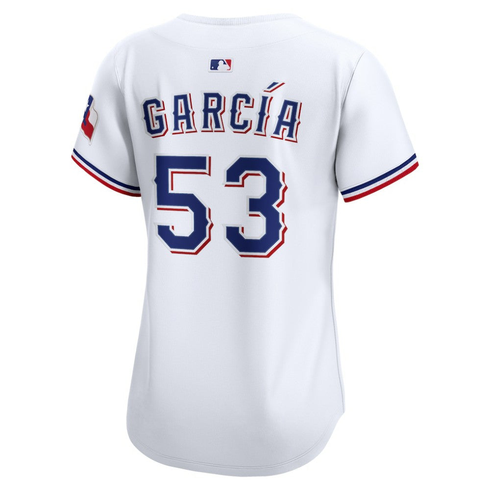 Adolis Garcia Texas Rangers Nike Women's Home Limited Jersey - White - Nike Lifestyle
