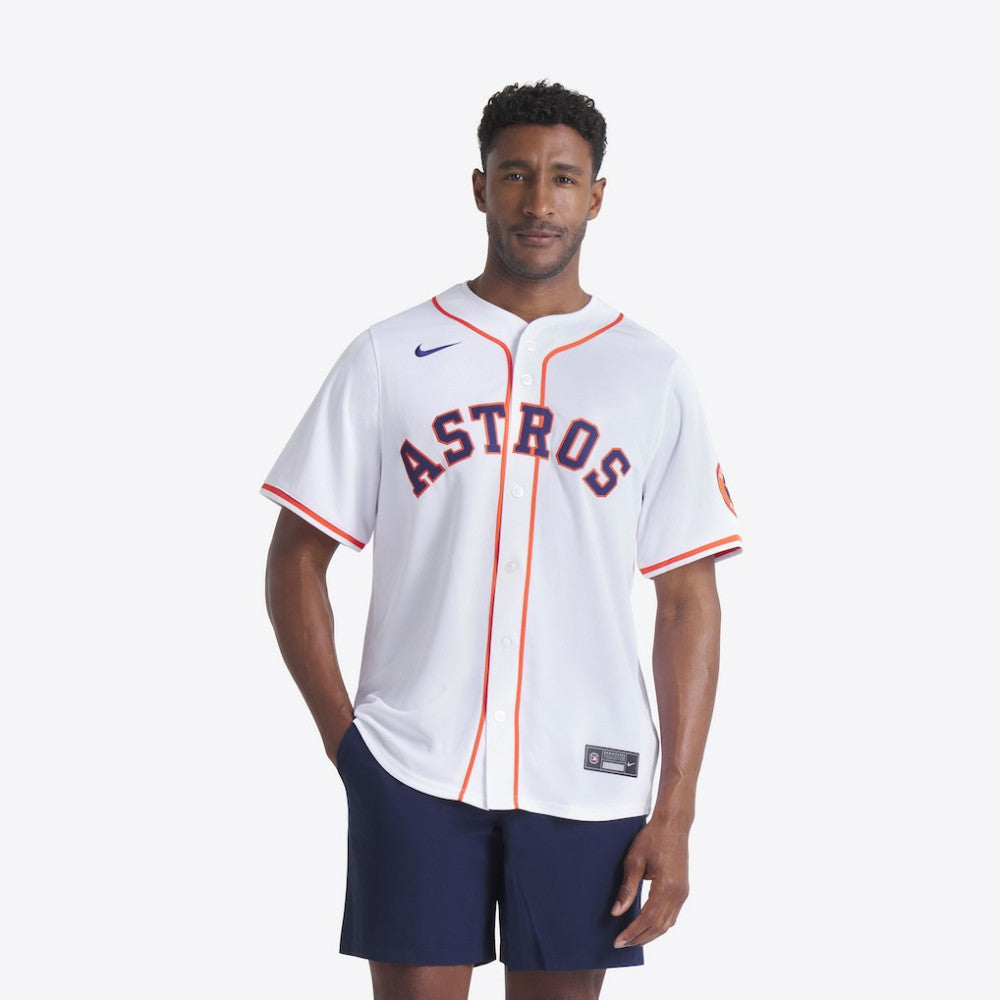 Houston Astros Nike Home Limited Jersey - White - Nike on Sale
