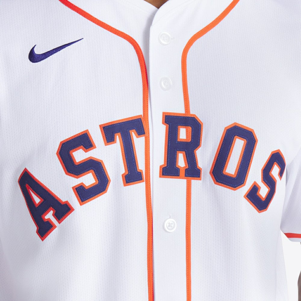 Houston Astros Nike Home Limited Jersey - White - Nike on Sale