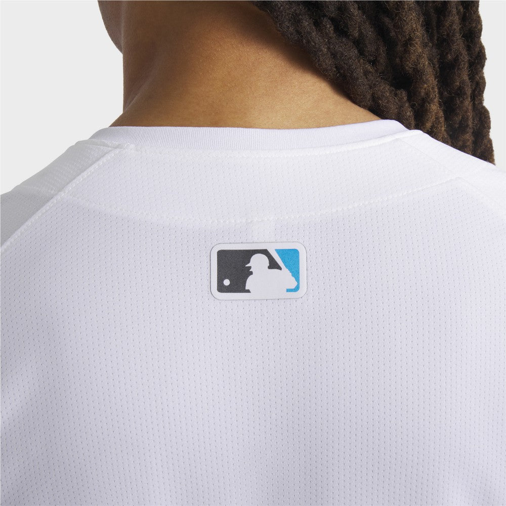 Miami Marlins Nike Home Limited Jersey - White - Nike Lifestyle