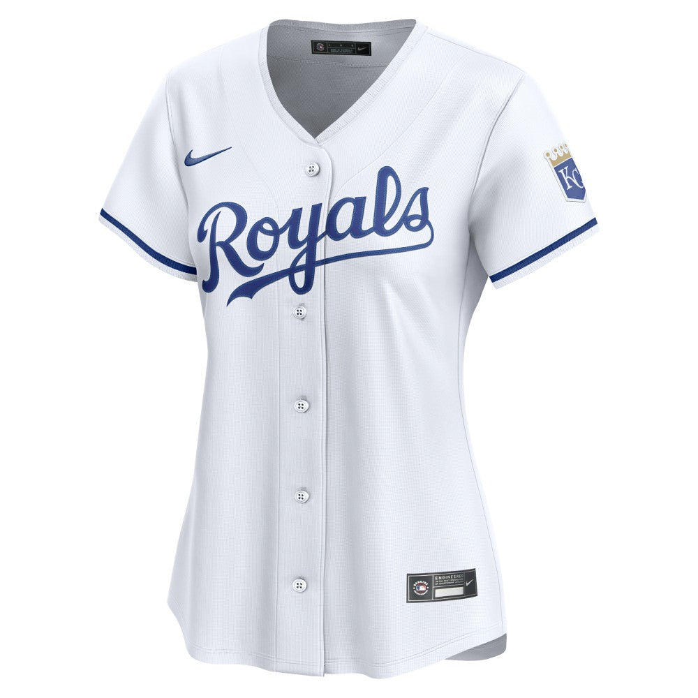 Kansas City Royals Nike Women's Home Limited Jersey - White - Nike Discount