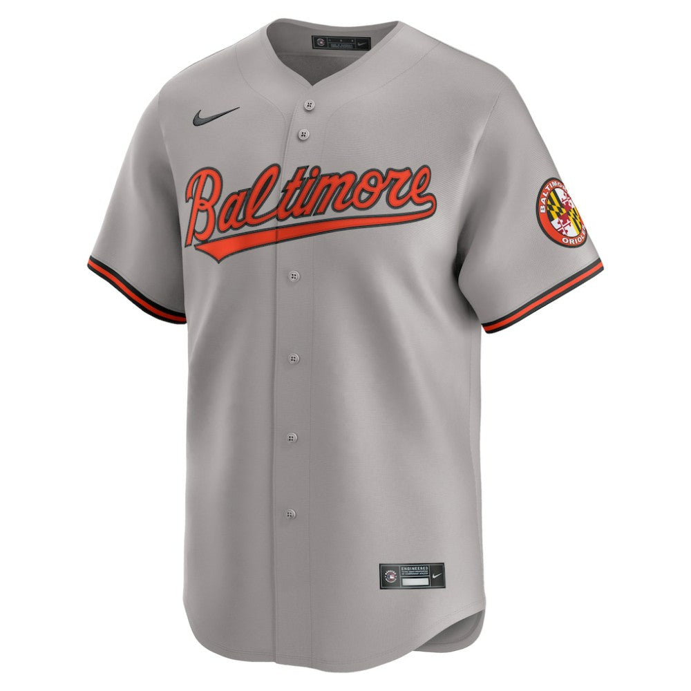 Baltimore Orioles Nike Road Limited Jersey - Gray - Nike Lifestyle