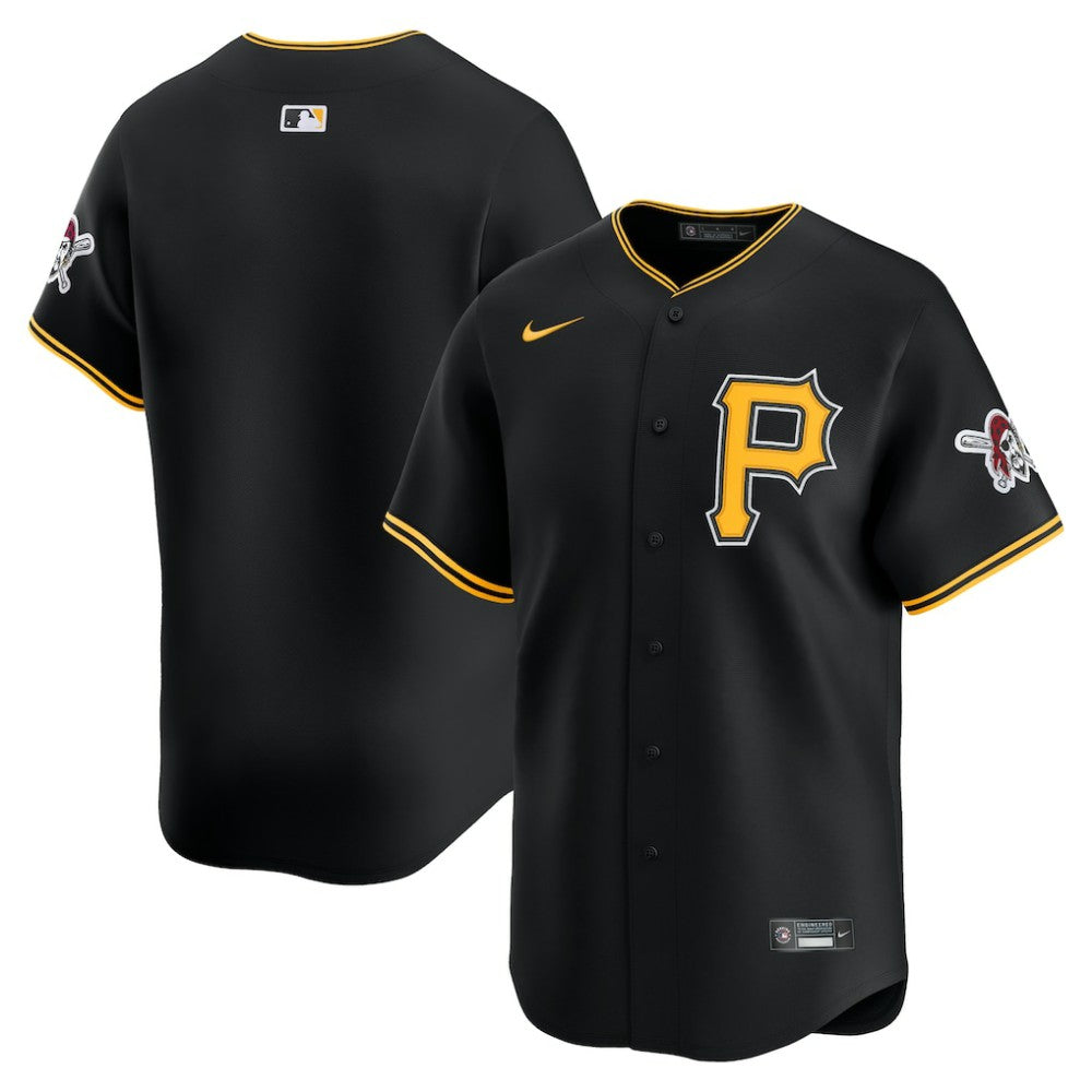 Pittsburgh Pirates Nike Alternate Limited Jersey - Black - Nike Sale