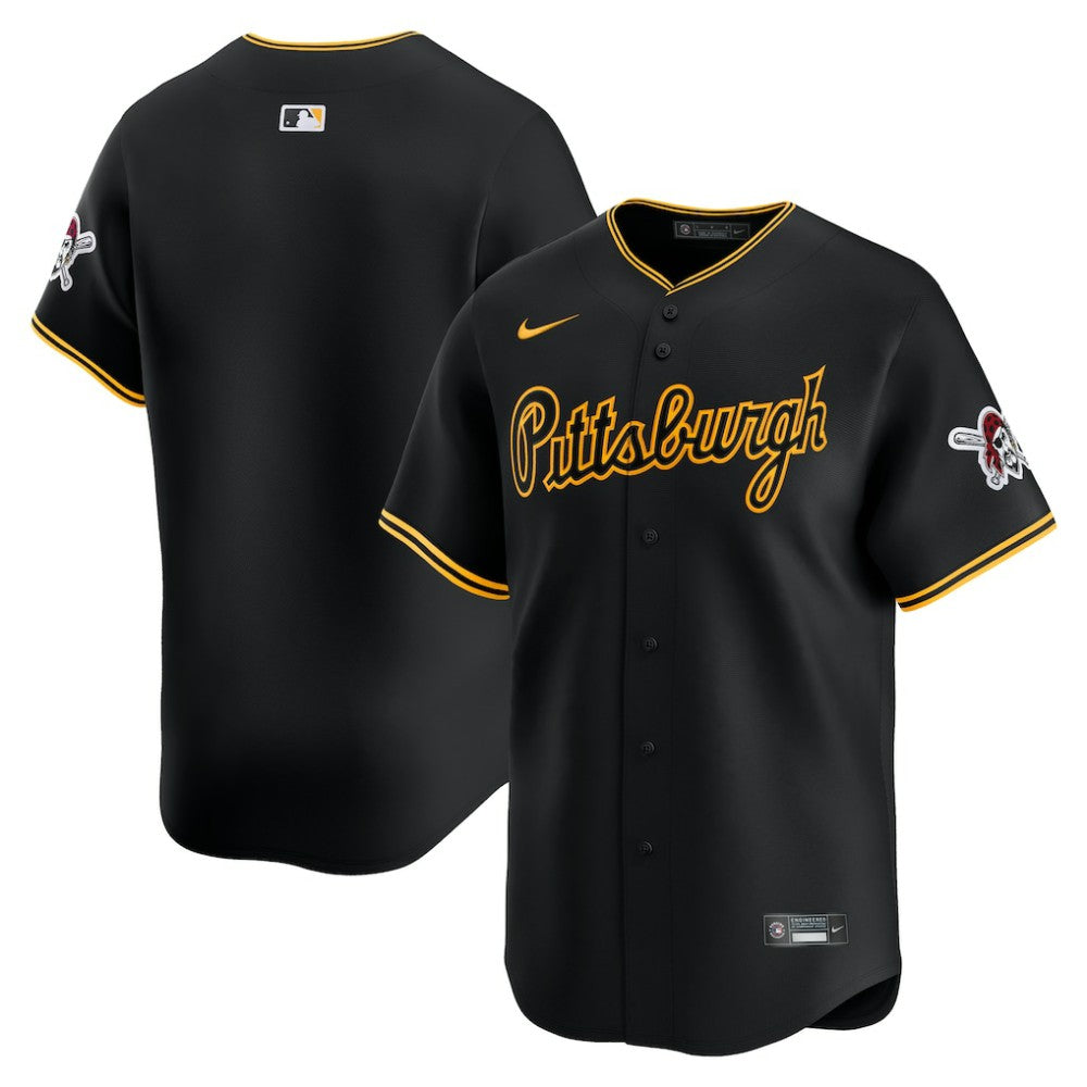 Pittsburgh Pirates Nike Alternate Limited Jersey - Black - Nike Lifestyle