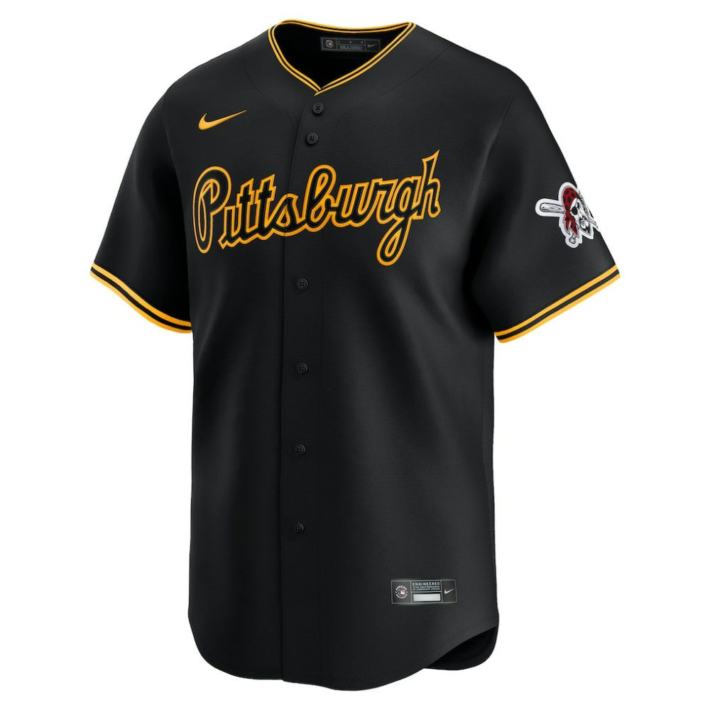 Pittsburgh Pirates Nike Alternate Limited Jersey - Black - Nike Lifestyle