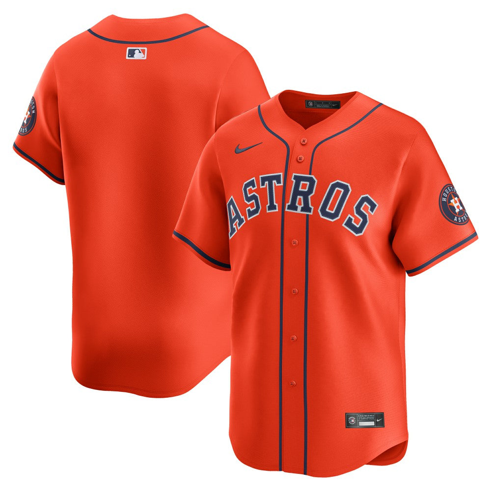Houston Astros Nike Alternate Limited Jersey - Orange - Nike Sale