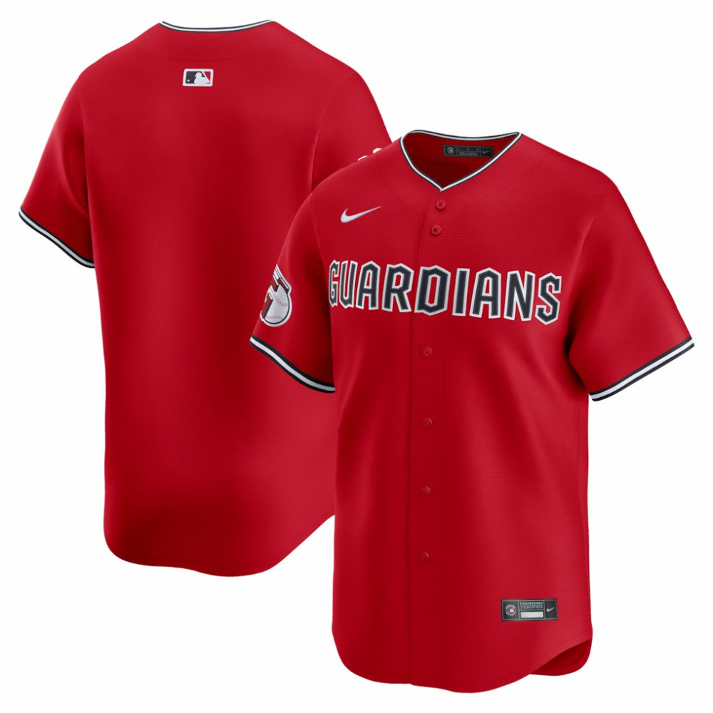 Cleveland Guardians Nike Alternate Limited Jersey - Red - Nike Sale