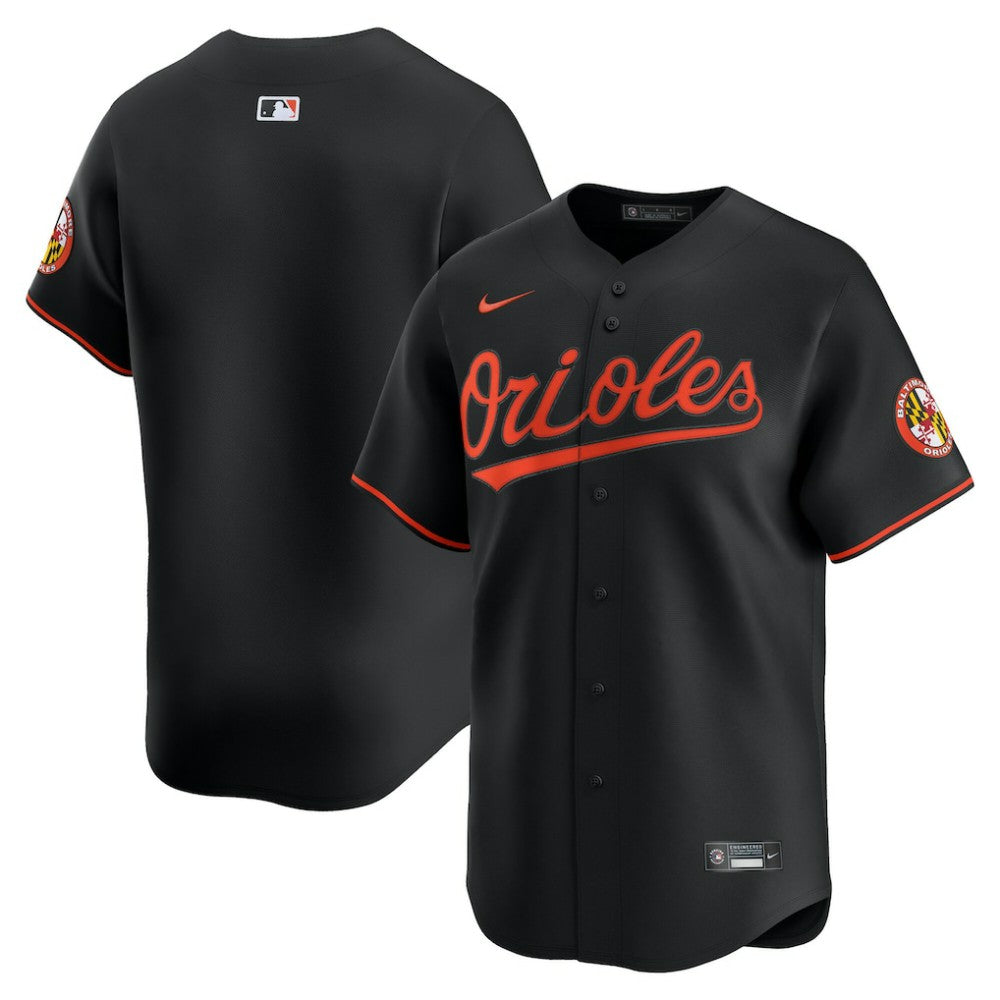 Baltimore Orioles Nike Alternate Limited Jersey - Black - Nike Online