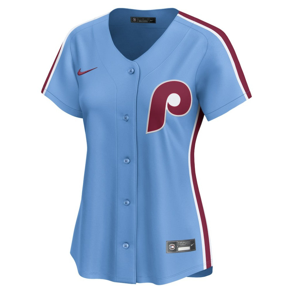 Philadelphia Phillies Nike Women's Alternate Limited Jersey - Light Blue - Nike Discount