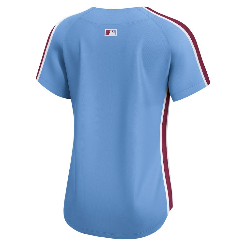Philadelphia Phillies Nike Women's Alternate Limited Jersey - Light Blue - Nike Discount