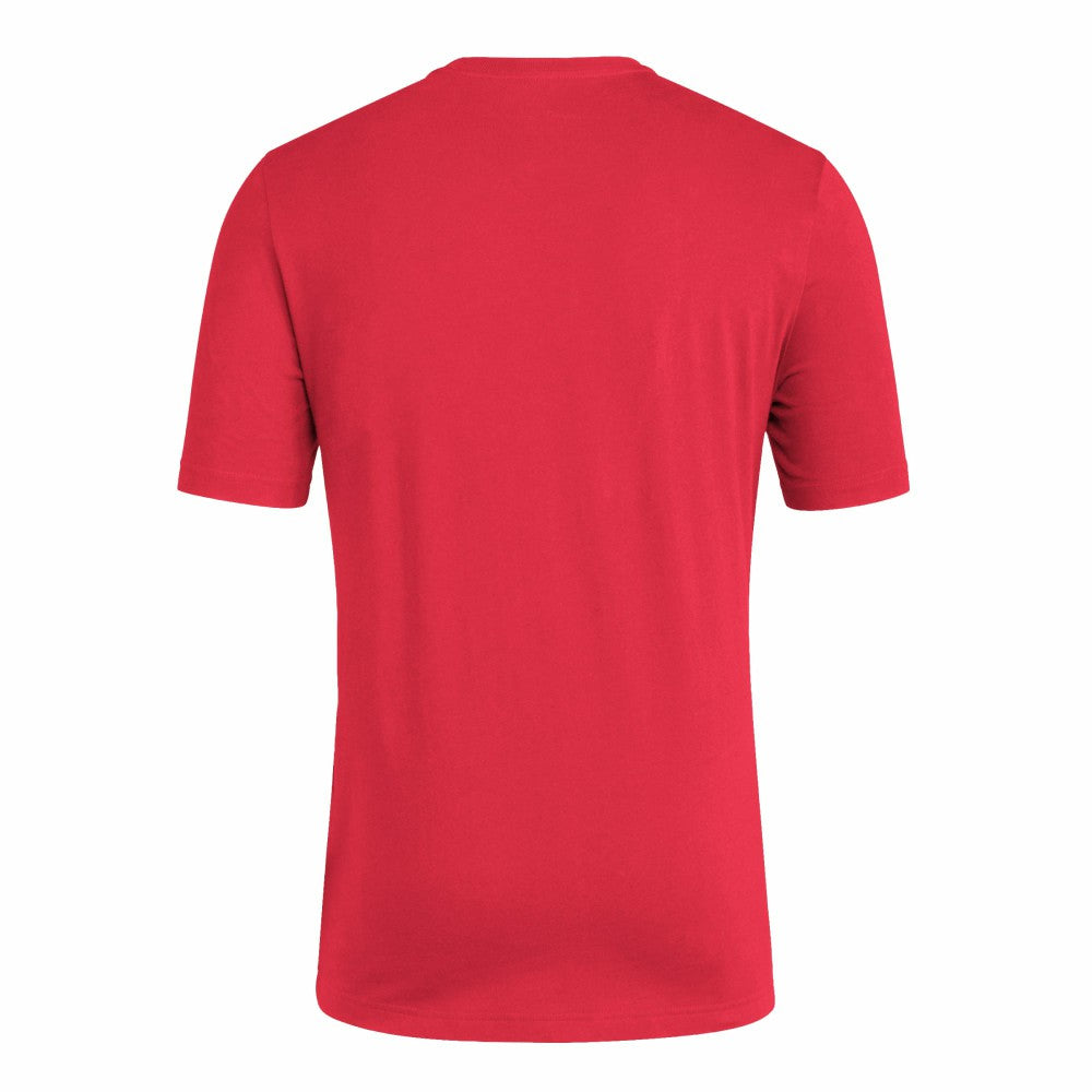 Spain National Team 2024 European Champions T-Shirt Red - Adidas
