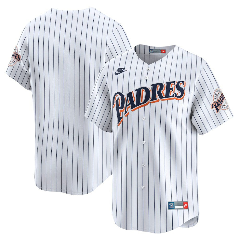 San Diego Padres Nike Cooperstown Collection Limited Jersey - White - Nike on Sale